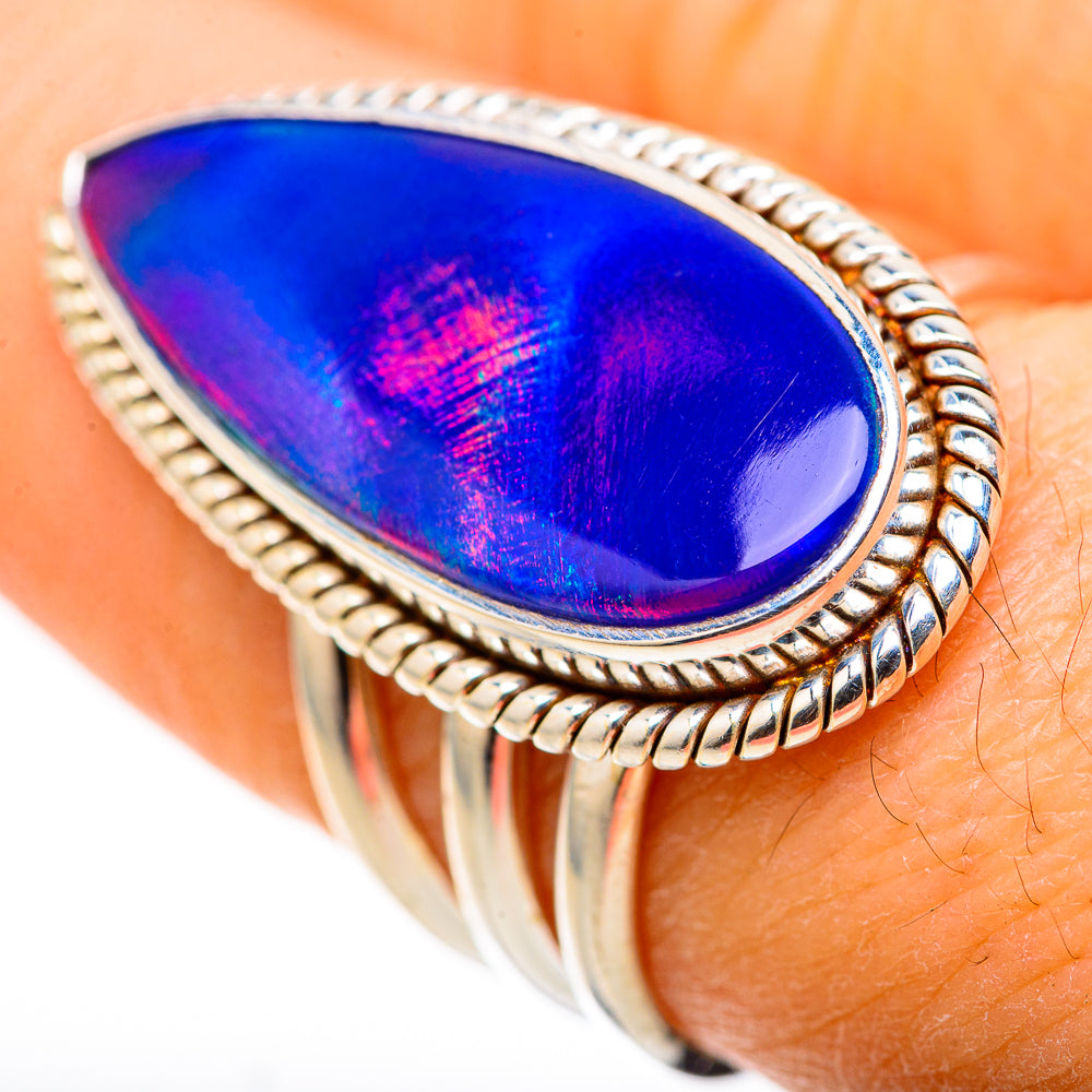 Aura Opal Rings handcrafted by Anasilvercos - RING128708