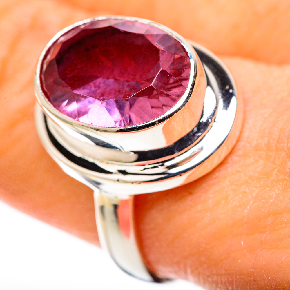 Color Change Alexandrite (Lab.) Rings handcrafted by Anasilvercos - RING128721