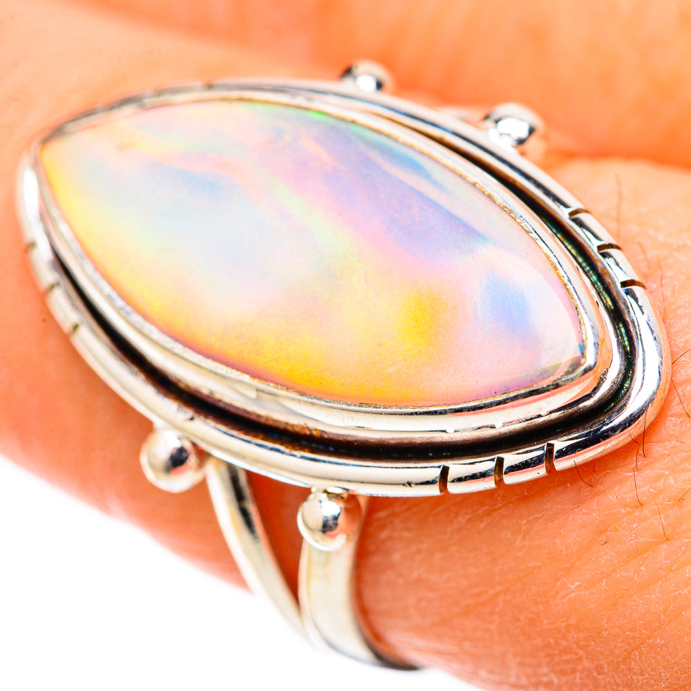 Aura Opal Rings handcrafted by Anasilvercos - RING128727