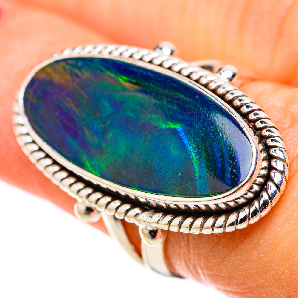 Aura Opal Rings handcrafted by Anasilvercos - RING128728
