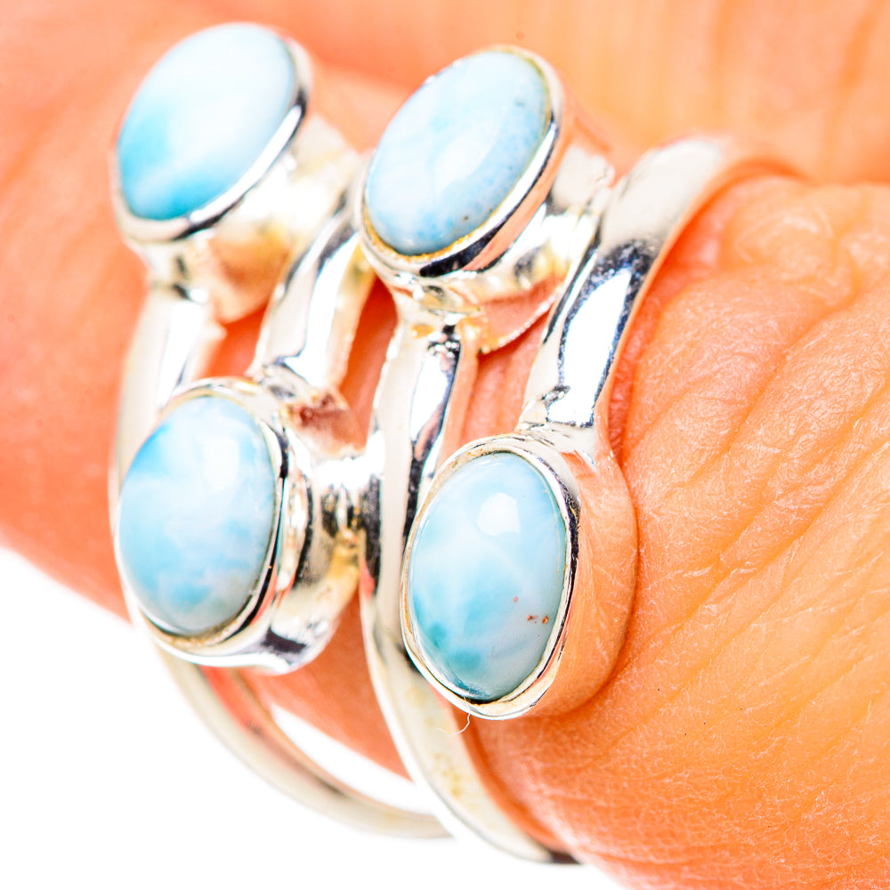 Larimar Rings handcrafted by Anasilvercos - RING128734 - Photo 3