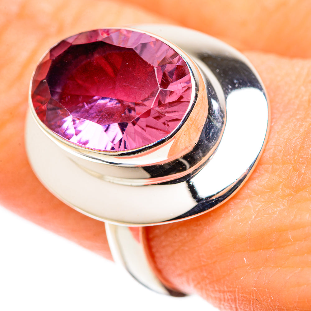 Color Change Alexandrite (Lab.) Rings handcrafted by Anasilvercos - RING128744