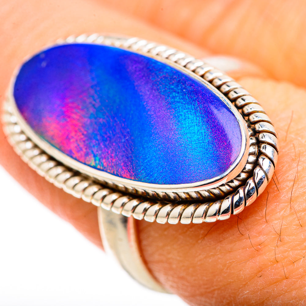 Aura Opal Rings handcrafted by Anasilvercos - RING128750 - Photo 3