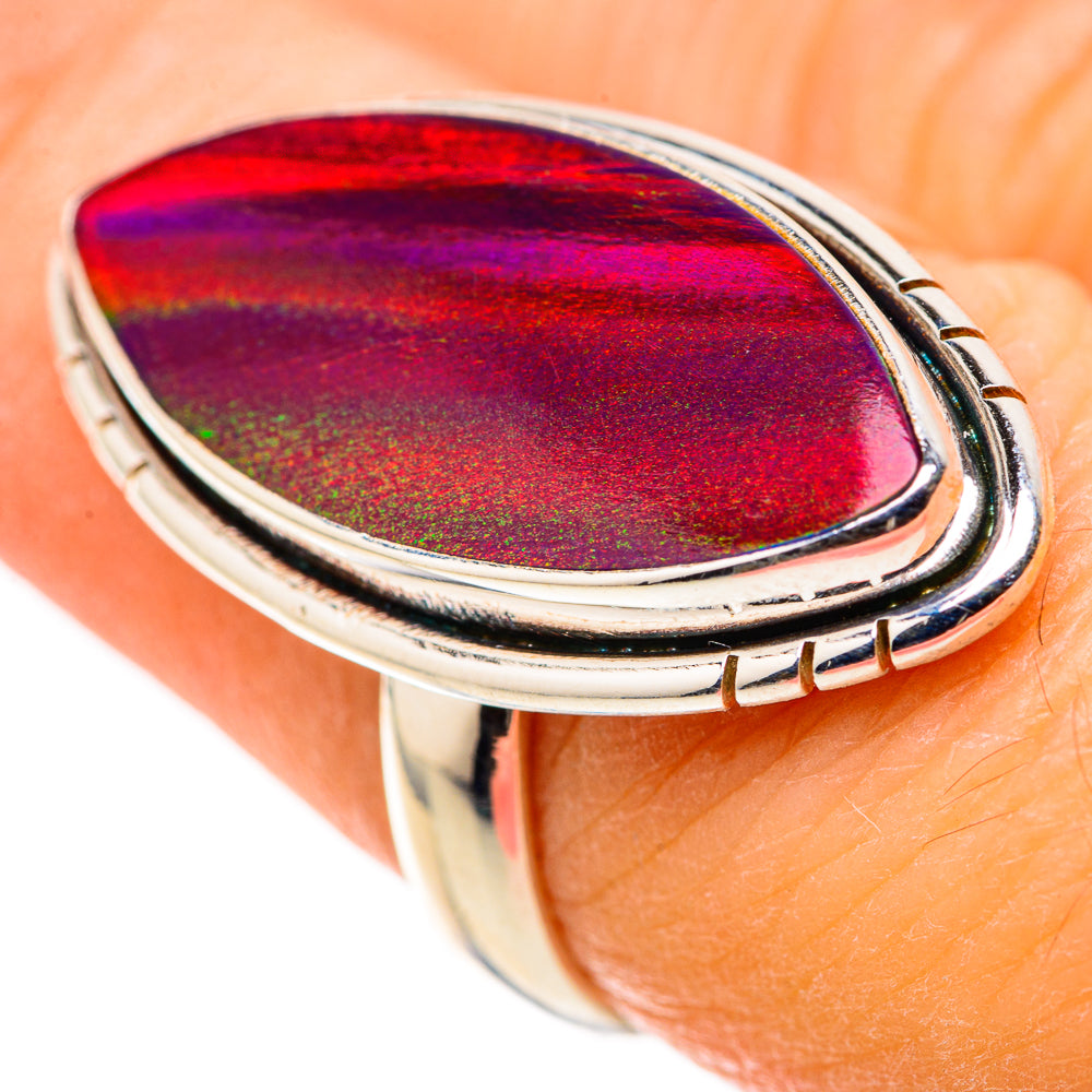 Aura Opal Rings handcrafted by Anasilvercos - RING128755 - Photo 3
