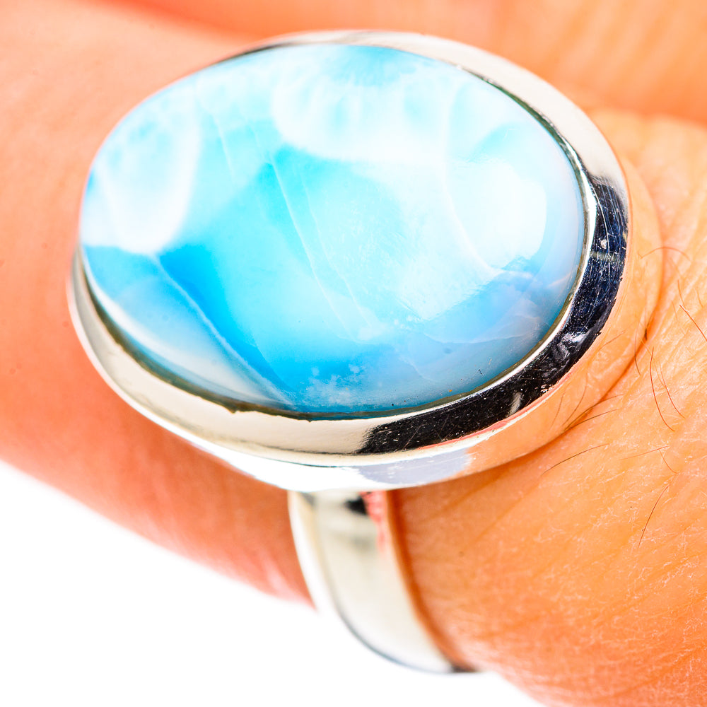 Larimar Rings handcrafted by Anasilvercos - RING128759 - Photo 3