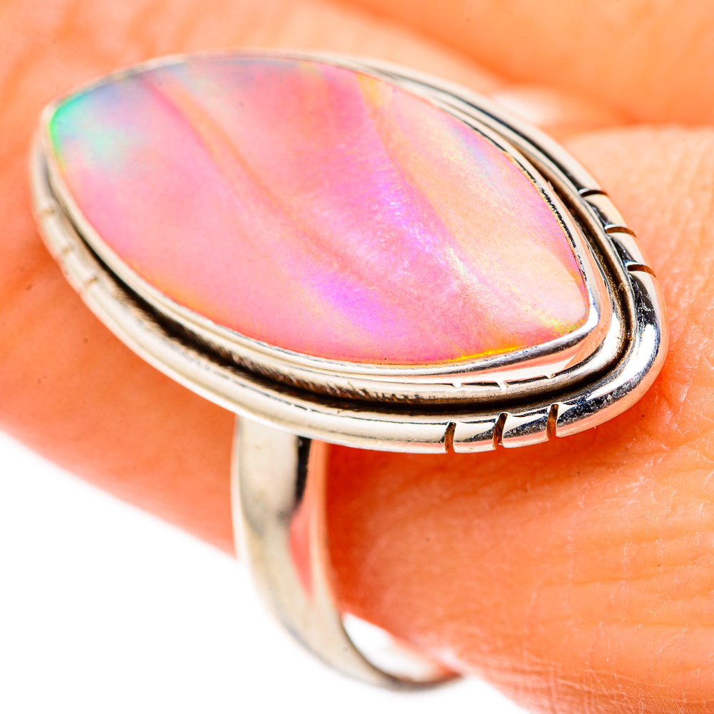 Aura Opal Rings handcrafted by Anasilvercos - RING128774 - Photo 3