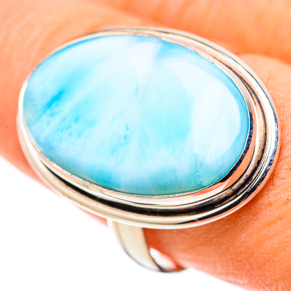 Larimar Rings handcrafted by Anasilvercos - RING128782 - Photo 3