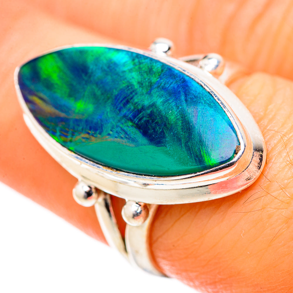 Aura Opal Rings handcrafted by Anasilvercos - RING128796 - Photo 3