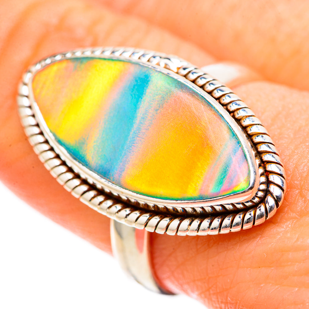Aura Opal Rings handcrafted by Anasilvercos - RING128803