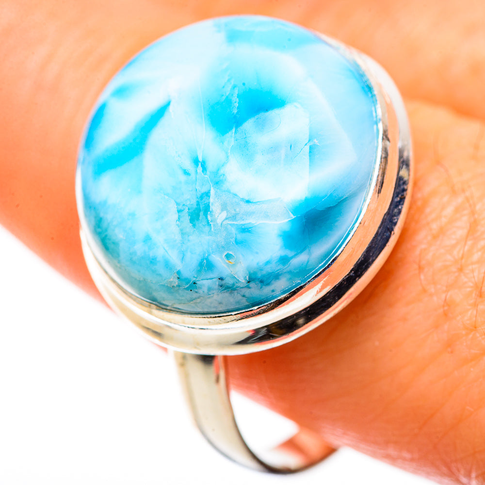 Larimar Rings handcrafted by Anasilvercos - RING128809 - Photo 3