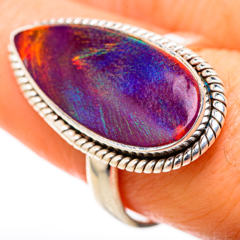 Aura Opal Rings handcrafted by Anasilvercos - RING128820