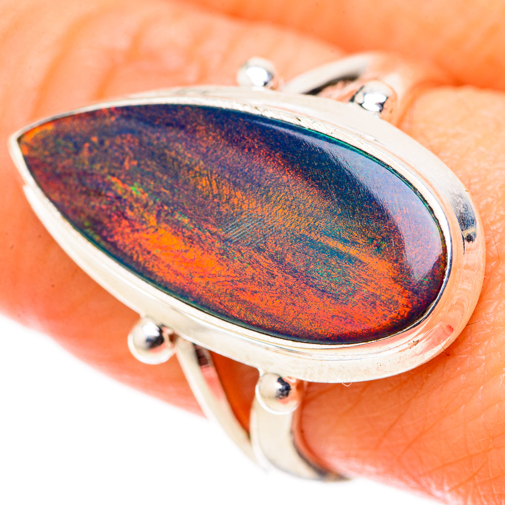 Aura Opal Rings handcrafted by Anasilvercos - RING128825