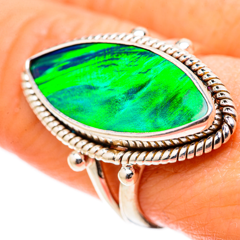 Aura Opal Rings handcrafted by Anasilvercos - RING128839