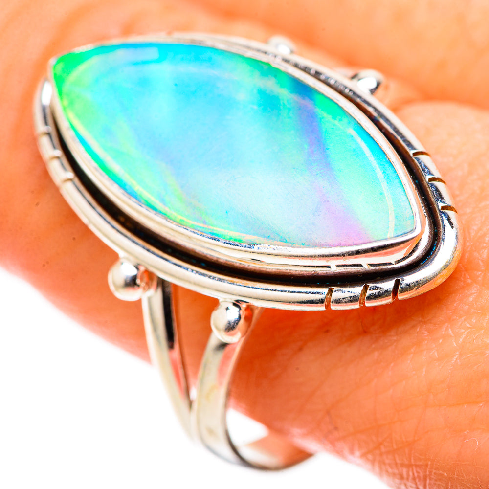 Aura Opal Rings handcrafted by Anasilvercos - RING128841