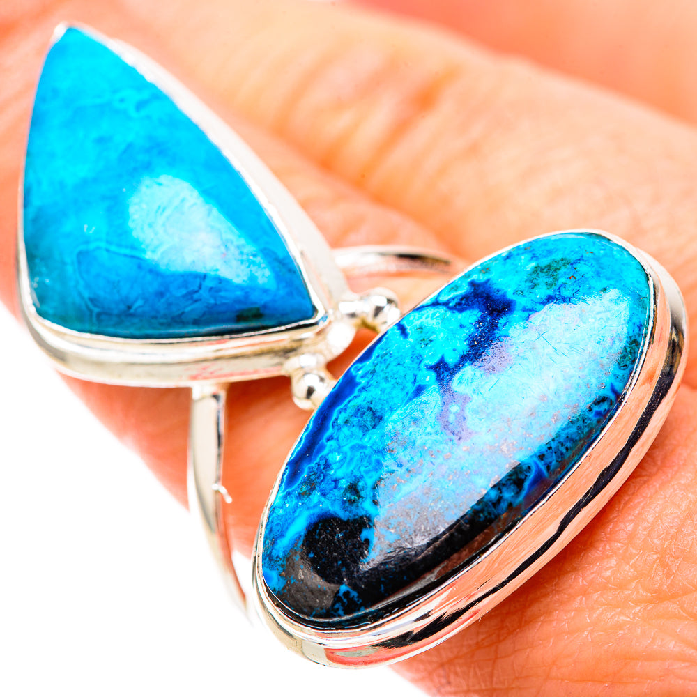 Shattuckite Rings handcrafted by Anasilvercos - RING128844