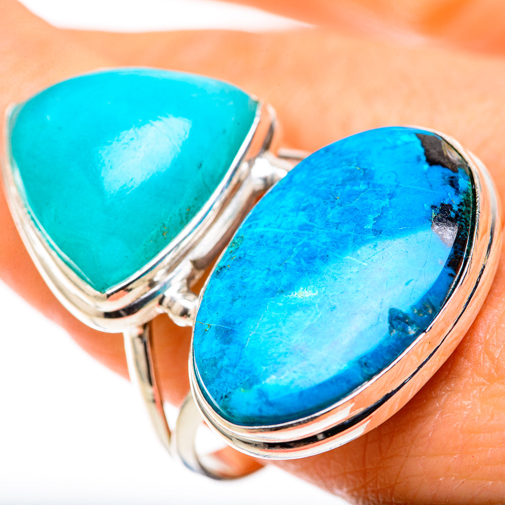 Shattuckite Rings handcrafted by Anasilvercos - RING128861