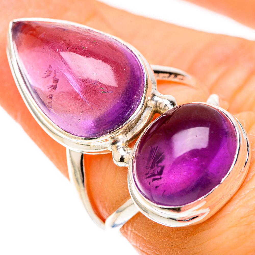 Amethyst Rings handcrafted by Anasilvercos - RING128868