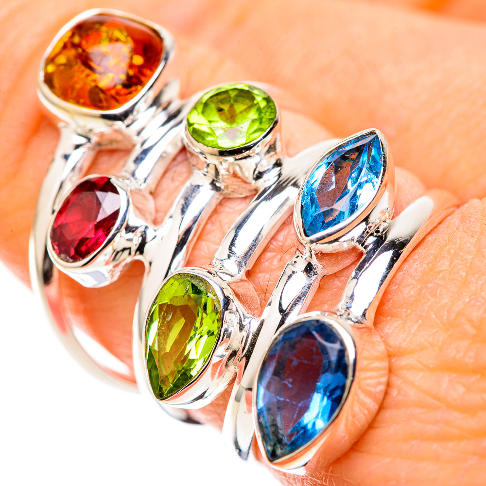 Baltic Amber Rings handcrafted by Anasilvercos - RING128875