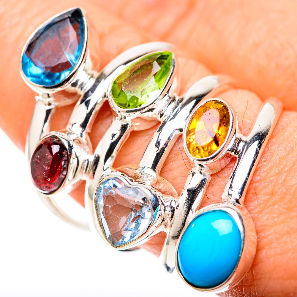 Chrysocolla Rings handcrafted by Anasilvercos - RING128885