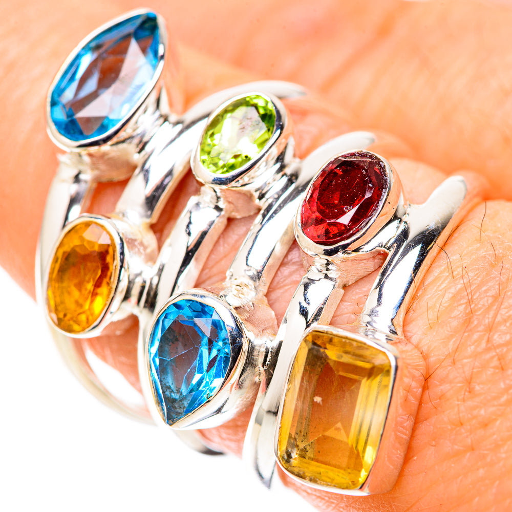 Citrine Rings handcrafted by Anasilvercos - RING128886