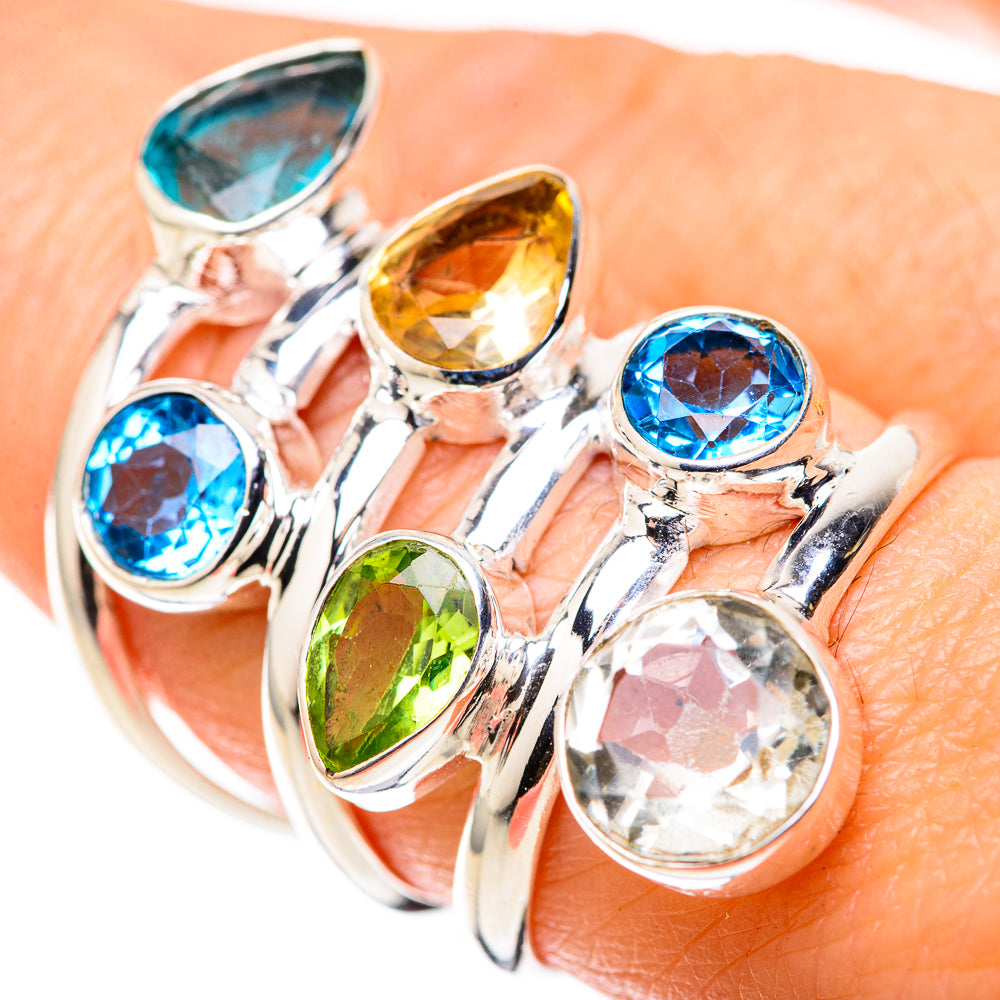 White Quartz Rings handcrafted by Anasilvercos - RING128894