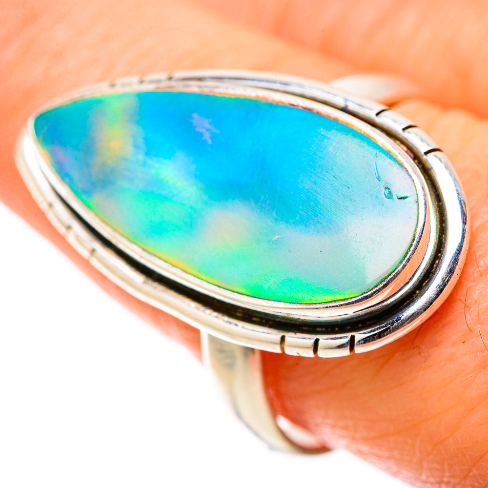 Aura Opal Rings handcrafted by Anasilvercos - RING128916