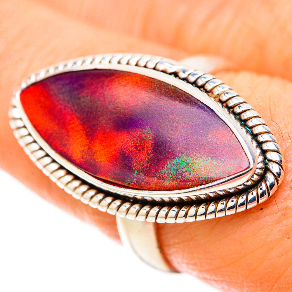 Aura Opal Rings handcrafted by Anasilvercos - RING128927