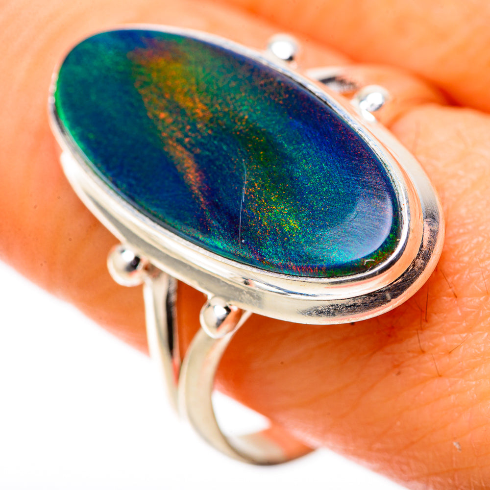 Aura Opal Rings handcrafted by Anasilvercos - RING128928