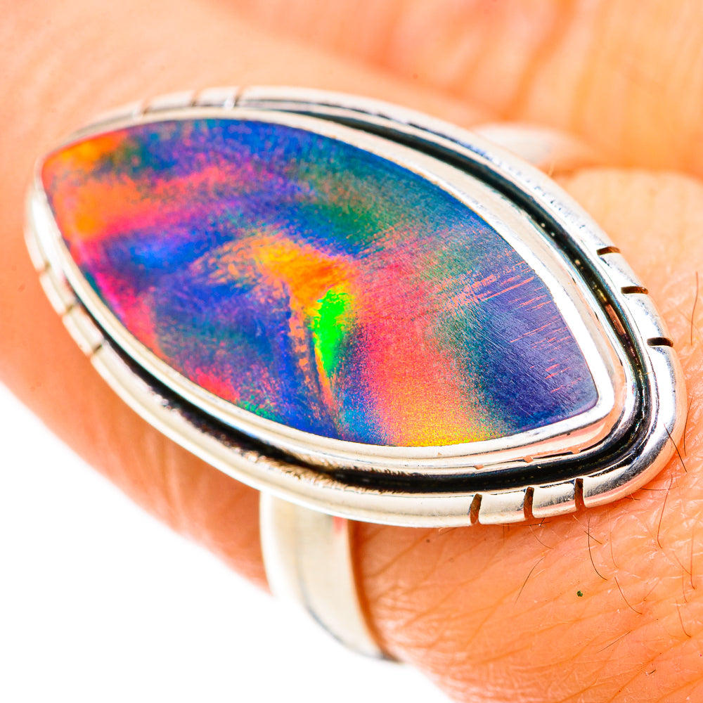 Aura Opal Rings handcrafted by Anasilvercos - RING128936