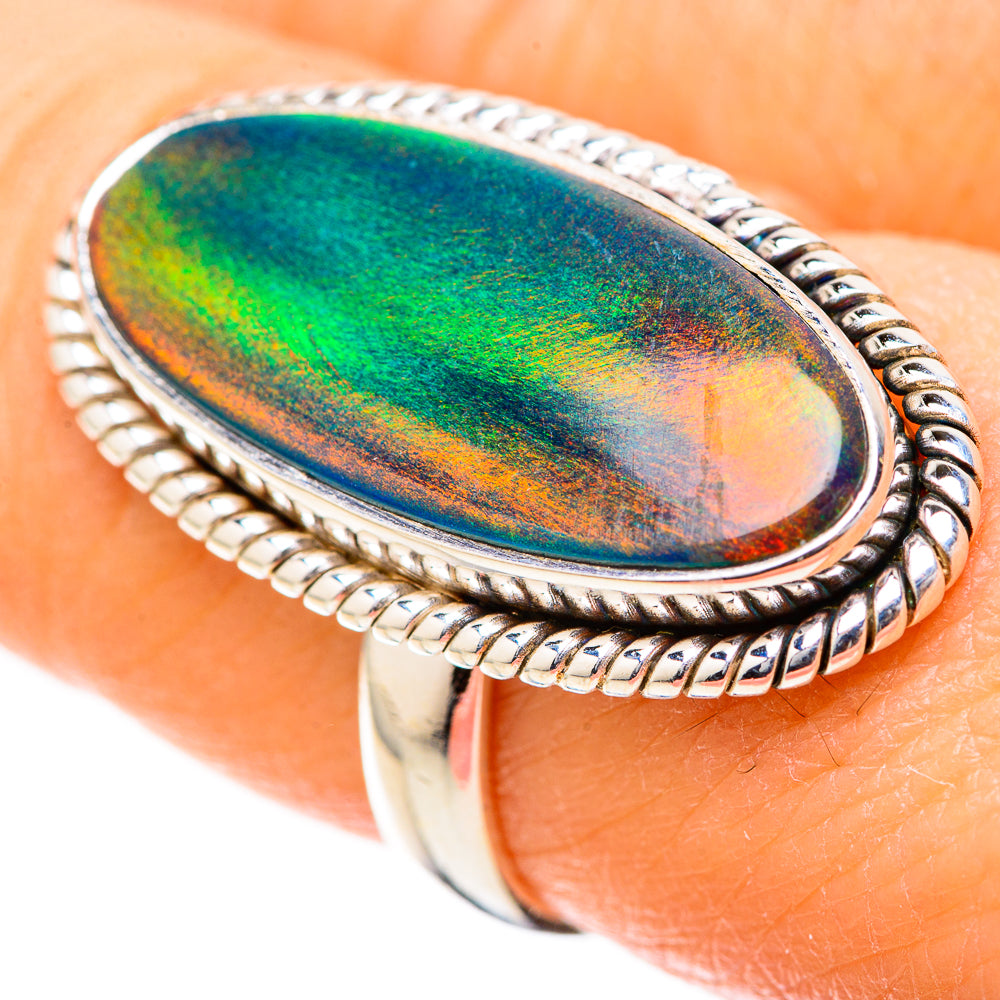 Aura Opal Rings handcrafted by Anasilvercos - RING128973
