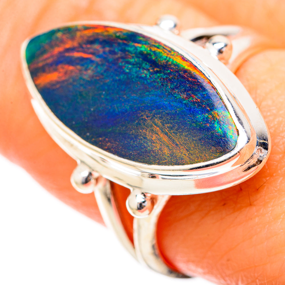 Aura Opal Rings handcrafted by Anasilvercos - RING128999