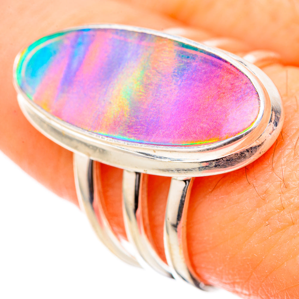 Aura Opal Rings handcrafted by Anasilvercos - RING129028