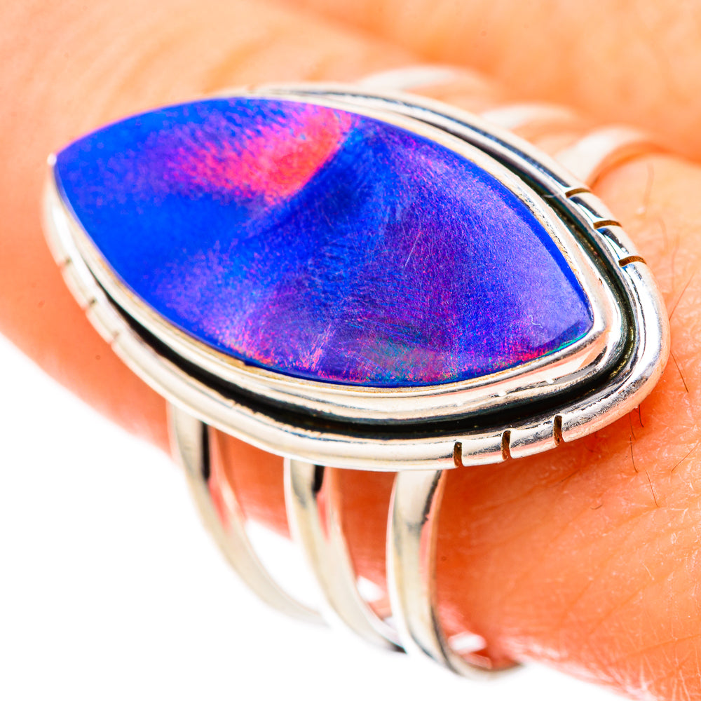 Aura Opal Rings handcrafted by Anasilvercos - RING129050
