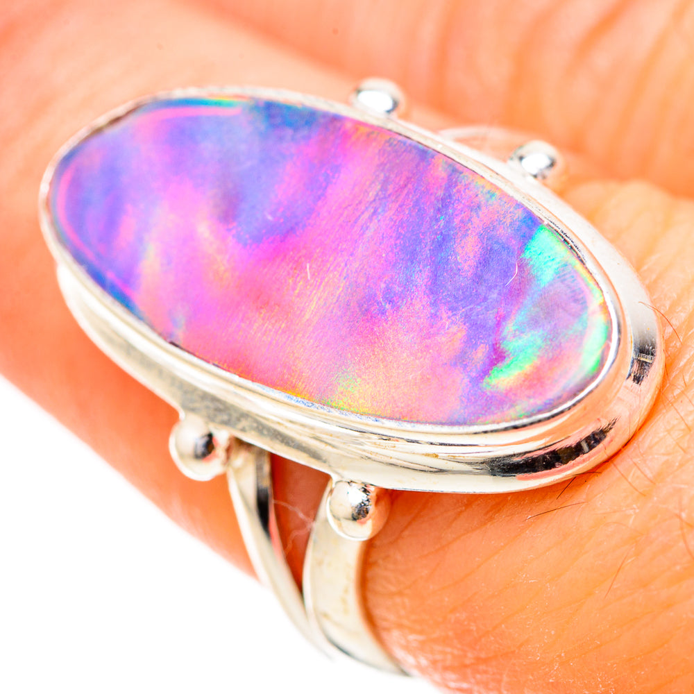 Aura Opal Rings handcrafted by Anasilvercos - RING129059