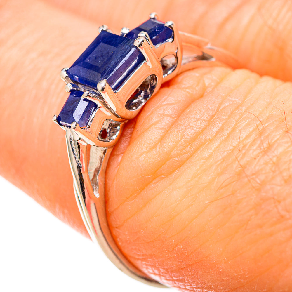 Sapphire Rings handcrafted by Anasilvercos - RING129064
