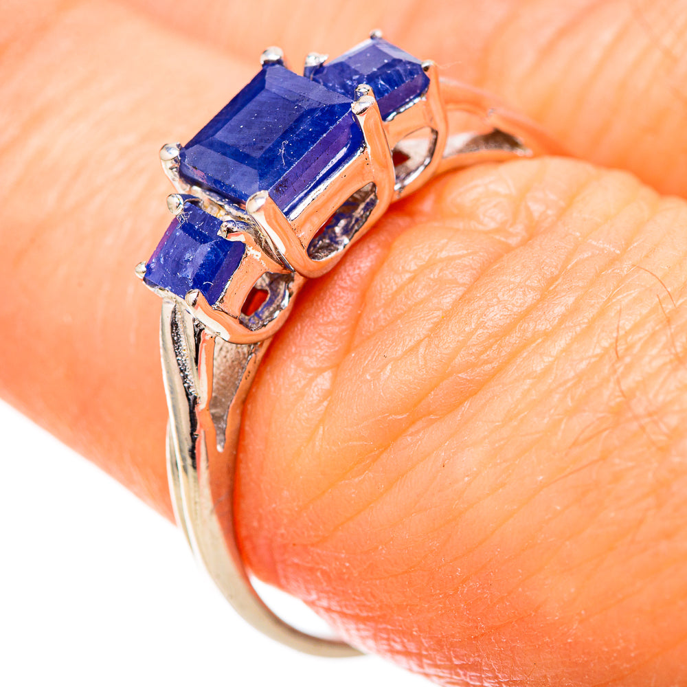Sapphire Rings handcrafted by Anasilvercos - RING129073