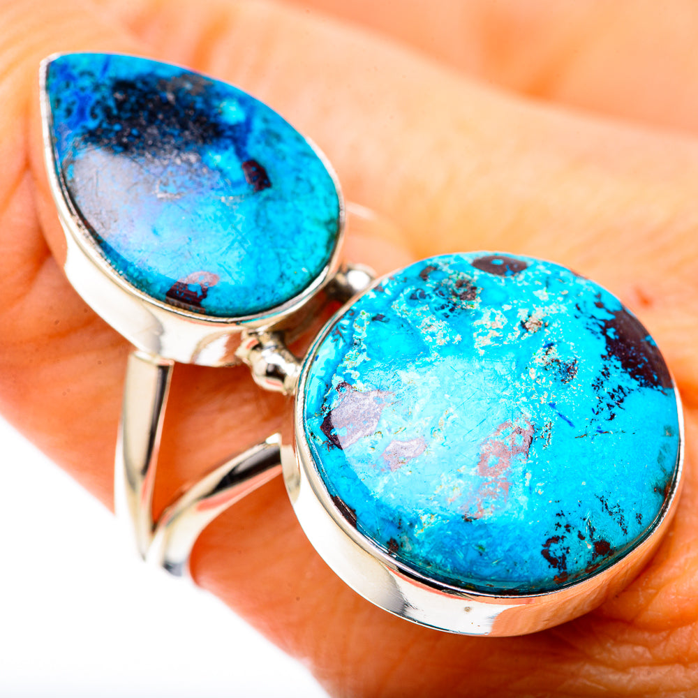 Shattuckite Rings handcrafted by Anasilvercos - RING129112
