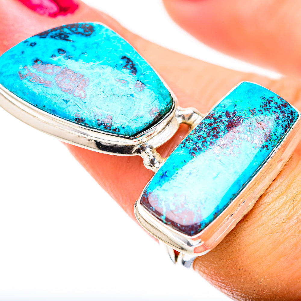 Shattuckite Rings handcrafted by Anasilvercos - RING129137