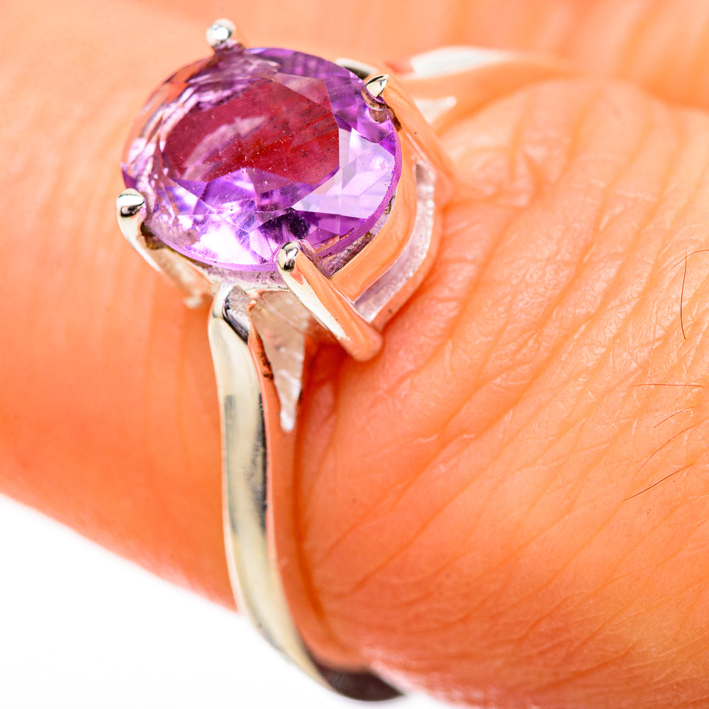 Amethyst Rings handcrafted by Anasilvercos - RING129176_SIZE-8