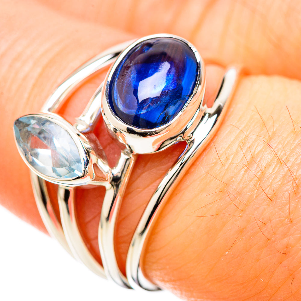 Kyanite Rings handcrafted by Anasilvercos - RING129215