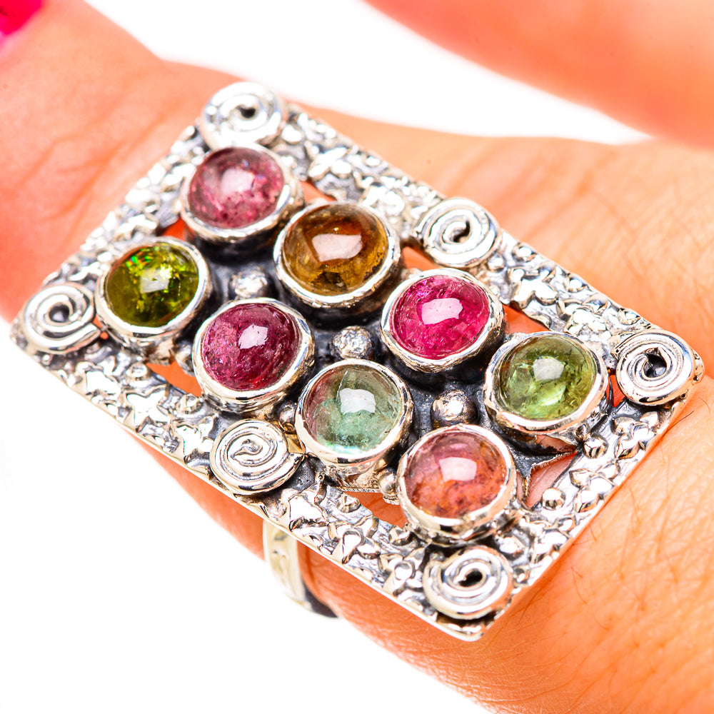 Tourmaline Rings handcrafted by Anasilvercos - RING129285