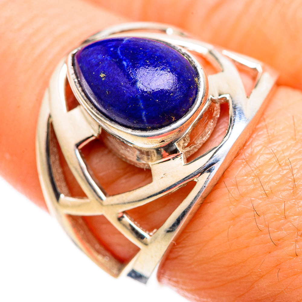 Lapis Lazuli Rings handcrafted by Anasilvercos - RING129393