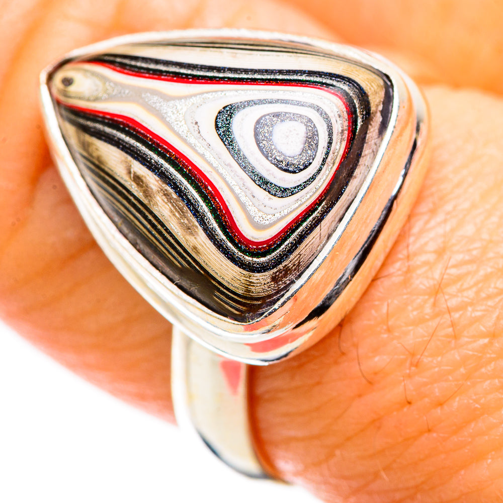 Fordite Rings handcrafted by Anasilvercos - RING129440