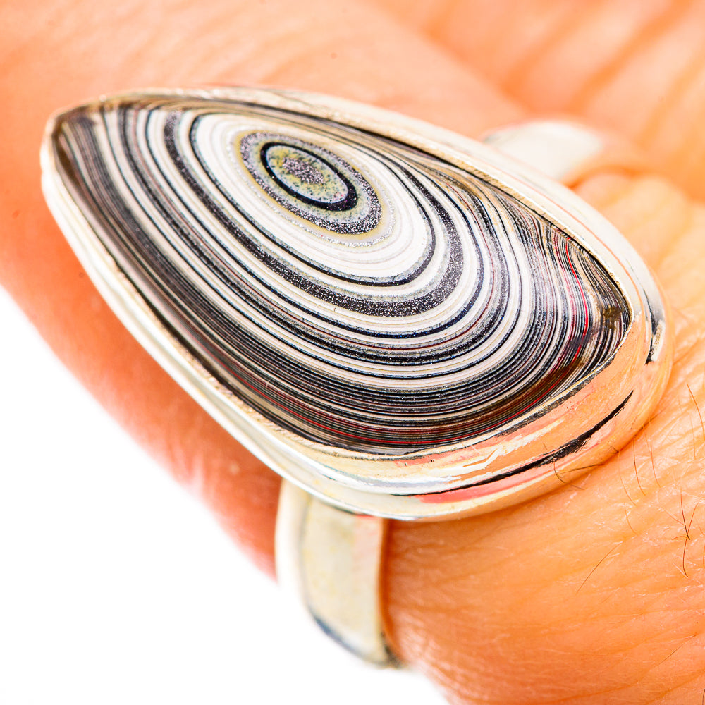 Fordite Rings handcrafted by Anasilvercos - RING129446