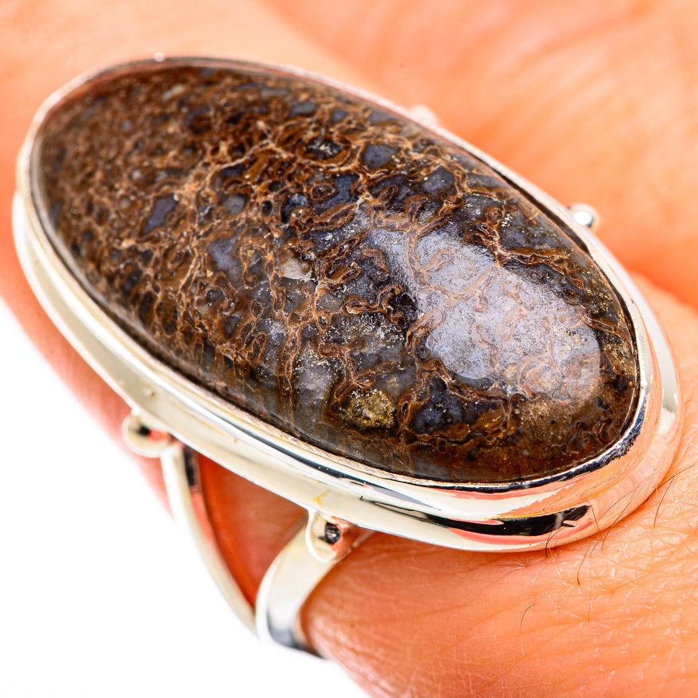 Dinosaur Bone Rings handcrafted by Anasilvercos - RING129455