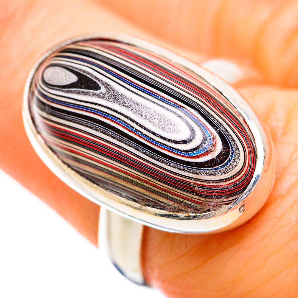 Fordite Rings handcrafted by Anasilvercos - RING129531