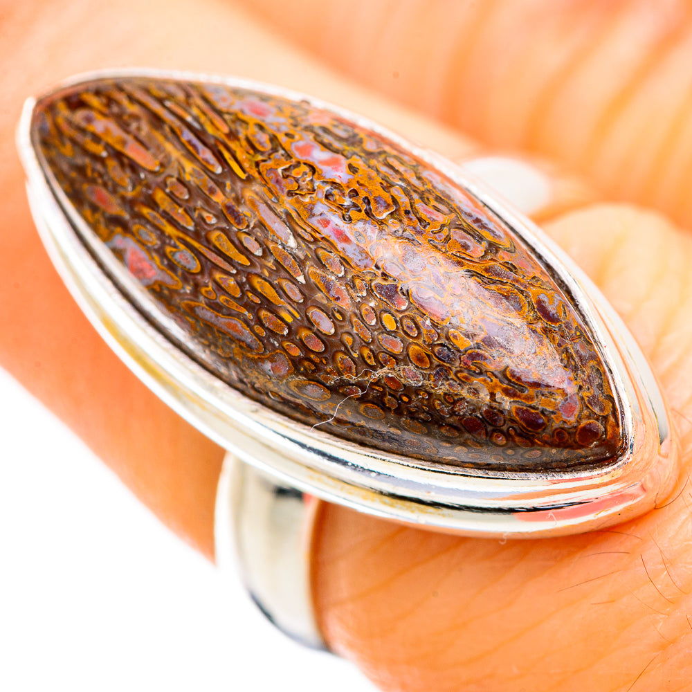 Dinosaur Bone Rings handcrafted by Anasilvercos - RING129543