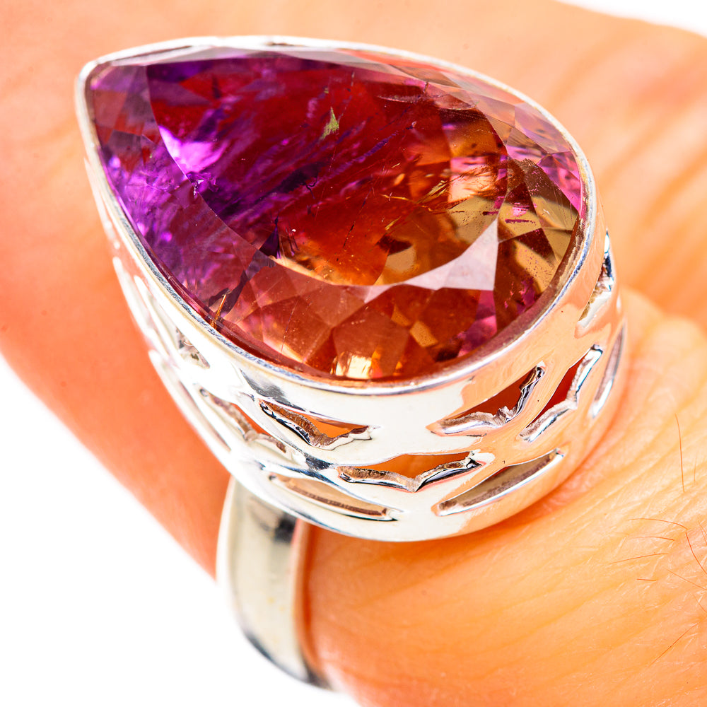 Ametrine Rings handcrafted by Anasilvercos - RING129552