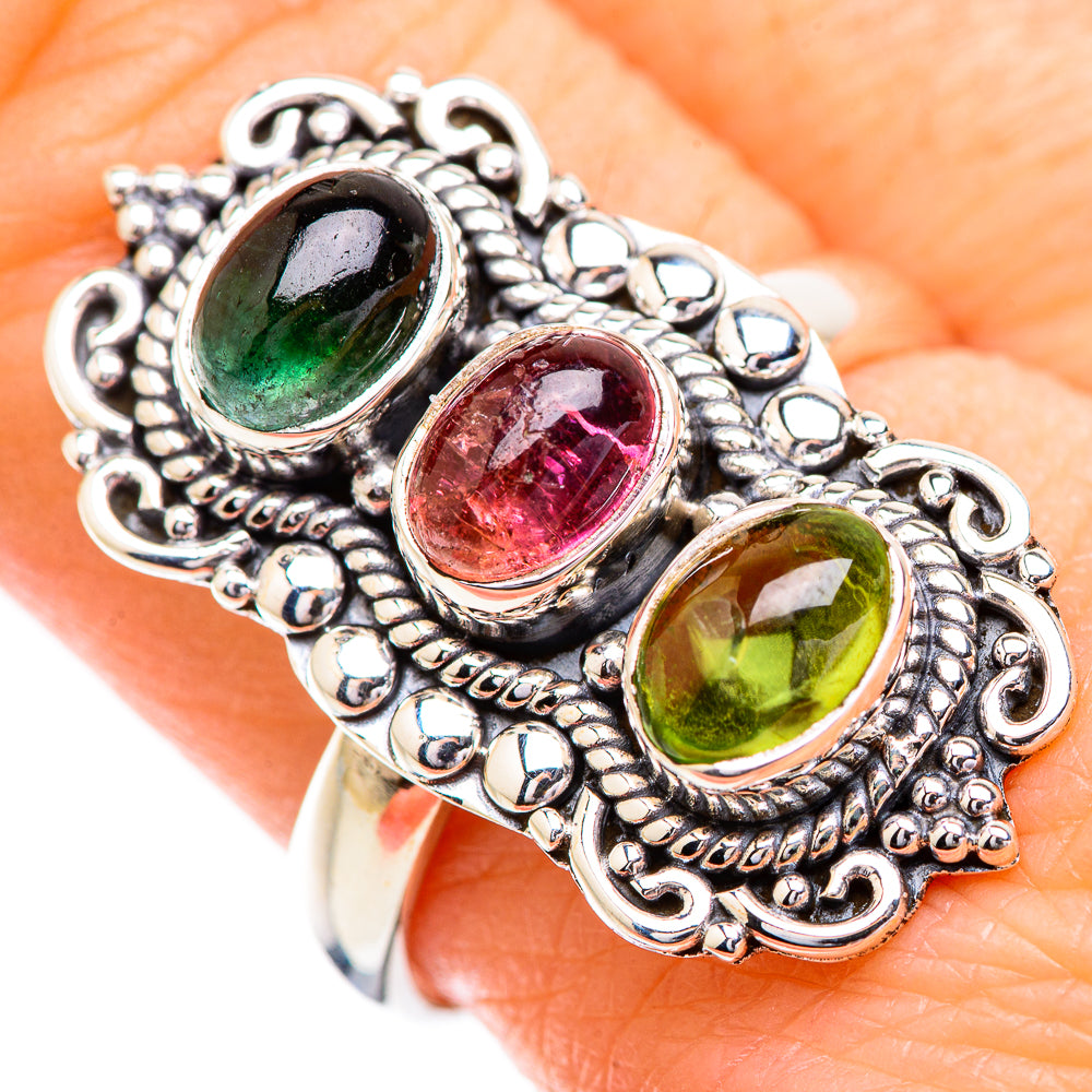 Tourmaline Rings handcrafted by Anasilvercos - RING129599
