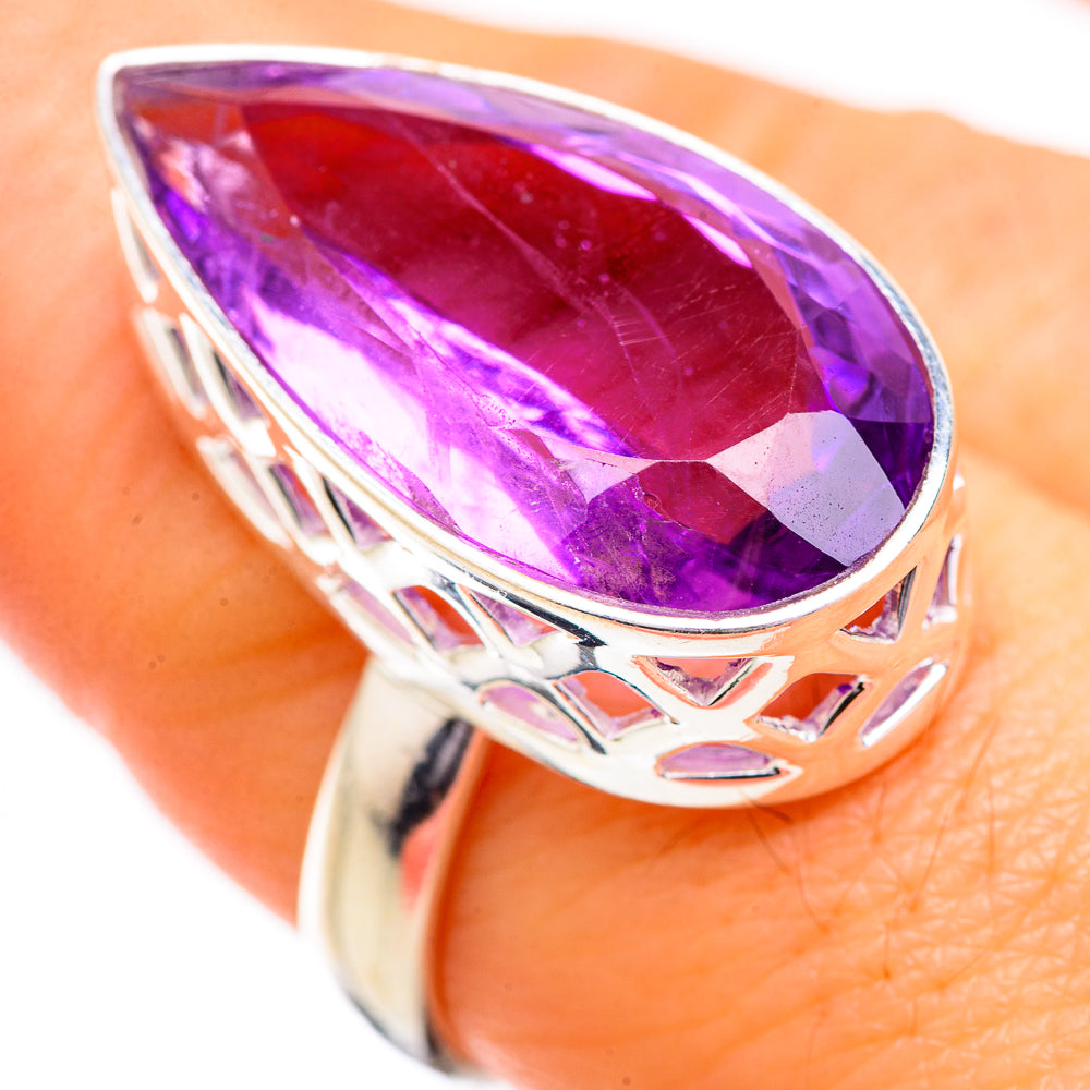 Amethyst Rings handcrafted by Anasilvercos - RING129619